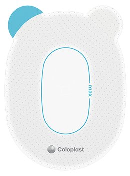 SenSura® Mio Baby Flex Ostomy Barrier Trim to Fit, Standard Wear Adhesive without Tape 35 mm Flange Gray Code System 0 to 1-9/16 Inch Opening (1124361_BX)