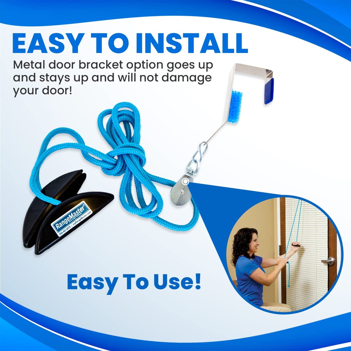 Blue Ranger Shoulder Pulley Exerciser Blue Ranger (817510_CS)