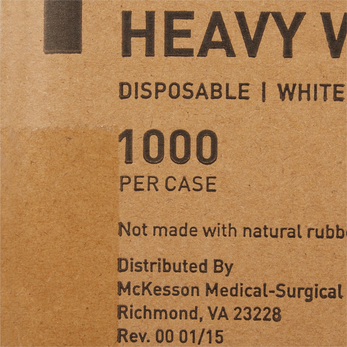 McKesson Fork Heavy Weight White Polypropylene (959242_CS)