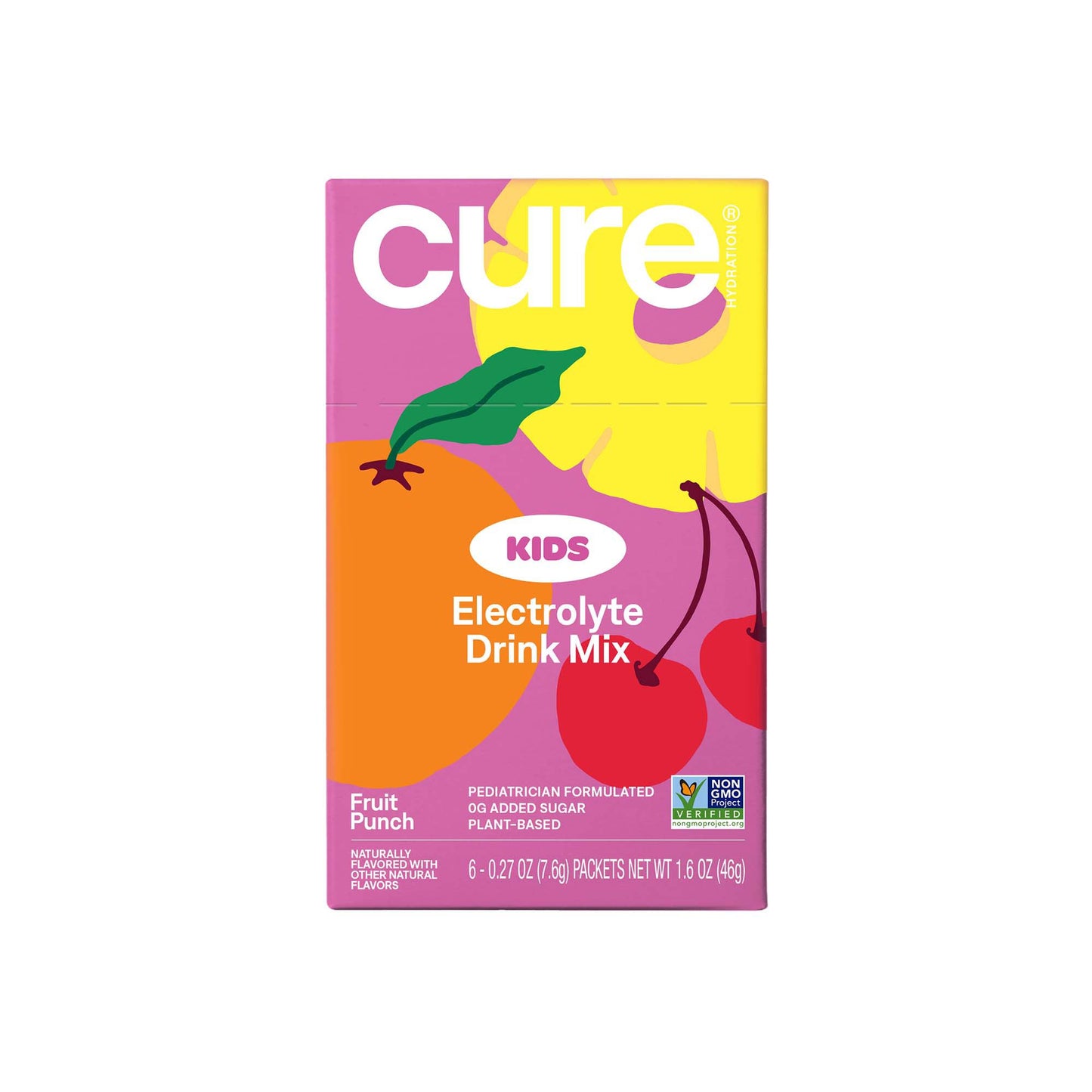 Cure® Oral Electrolyte Solution Fruit Punch Flavor 7.5 Gram Electrolyte (1256637_PK)