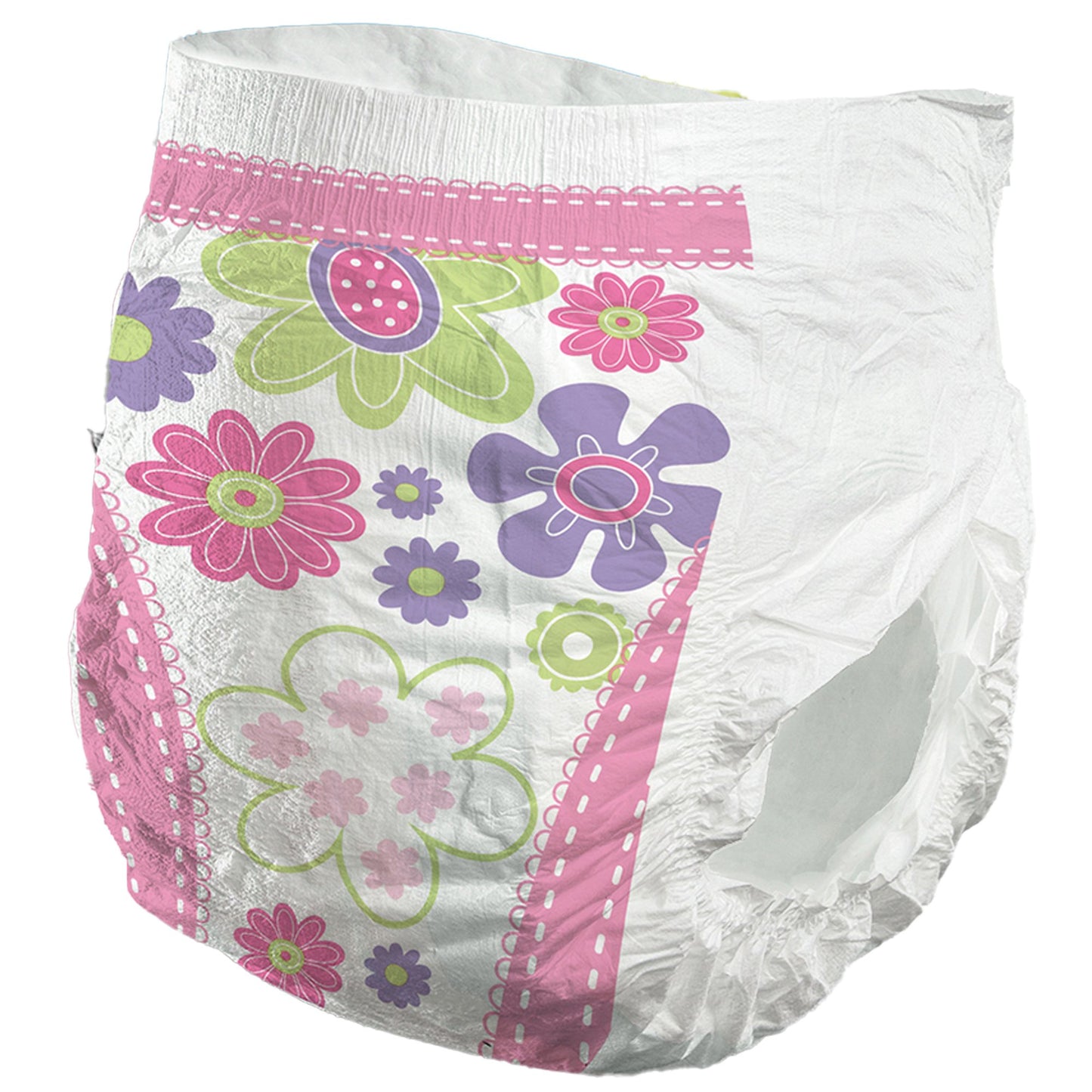 Comfees® Female Toddler Training Pants Pull On with Tear Away Seams Size 4T to 5T Disposable Moderate Absorbency (993240_CS)