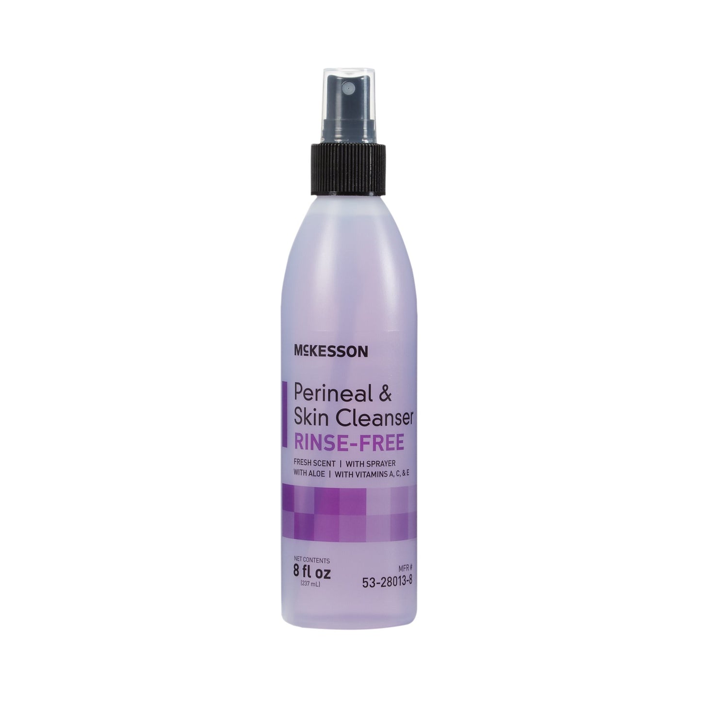 McKesson Rinse-Free Perineal Wash Liquid 8 oz. Pump Bottle Fresh Scent (877029_EA)
