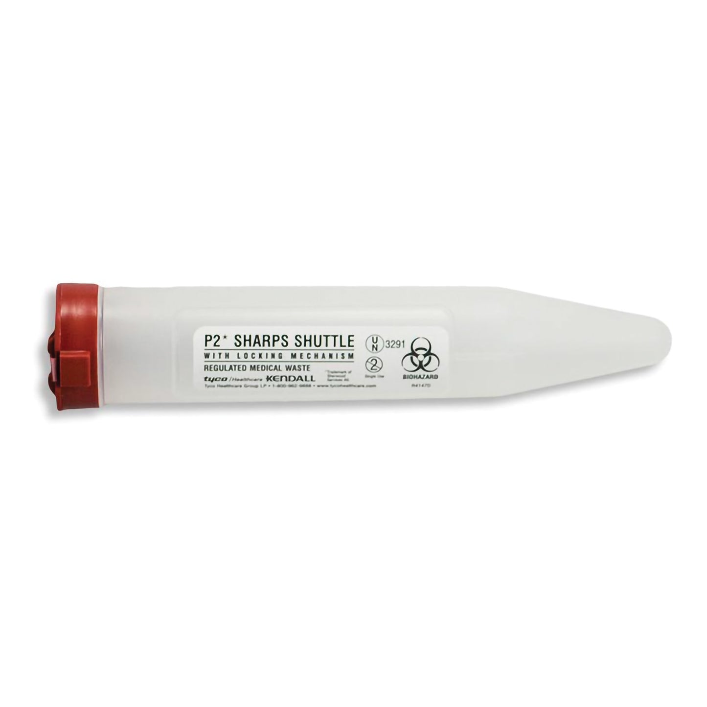 Sharps Dart Pocket Shuttle Sharps Container Translucent Base 6-7/10 L X 1-1/10 D Inch Vertical Entry 6 Needles (1027900_CS)