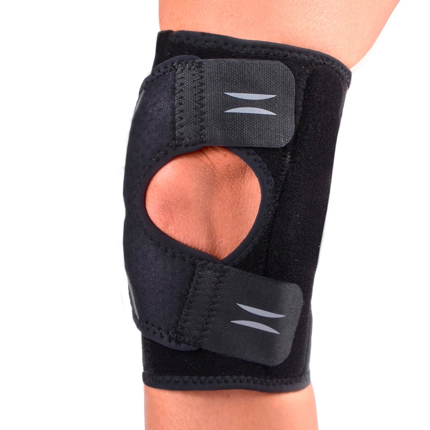 Shields II® Knee Brace Large Hook and Loop Strap Closure 15 to 17 Inch Mid-Patella Circumference / 16-1/2 to 19 Inch Thigh Circumference Left or Right Knee (1009868_EA)