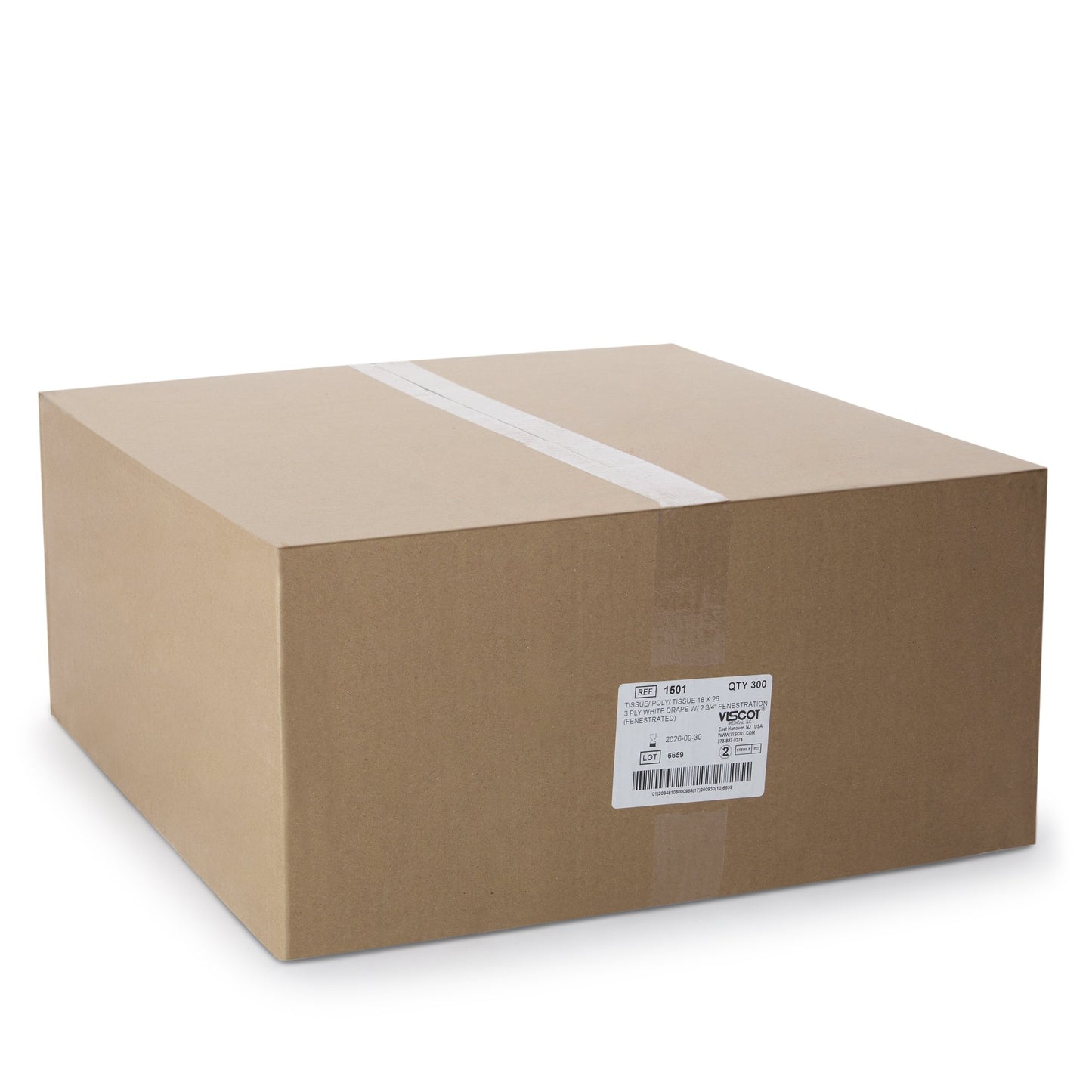 VisDrape® General Purpose Drape Poly Lined Towel Drape 18 W X 26 L Inch Sterile (339916_BX)