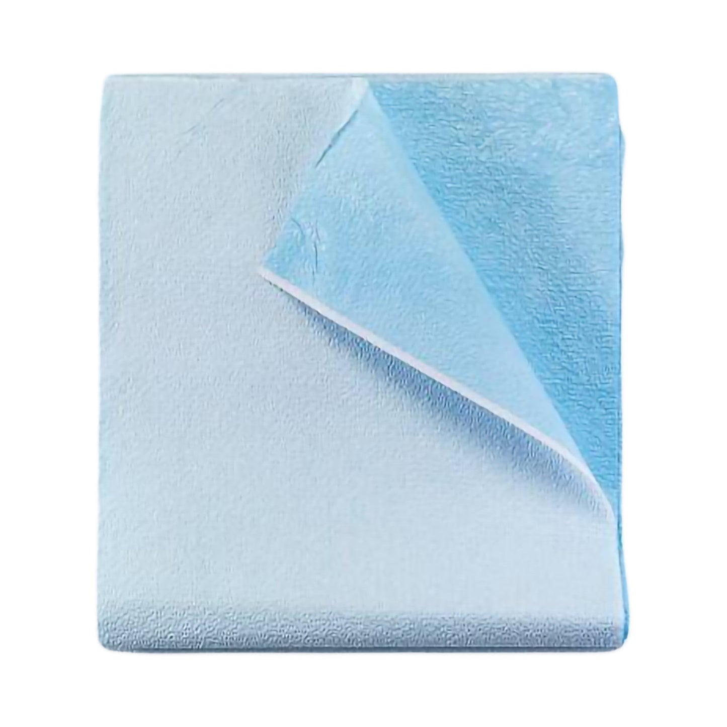 McKesson Stretcher Sheet Flat 40 W X 72 L Inch Blue 50% Cellulose Tissue / 50% Polyethylene Film Disposable (149173_CS)
