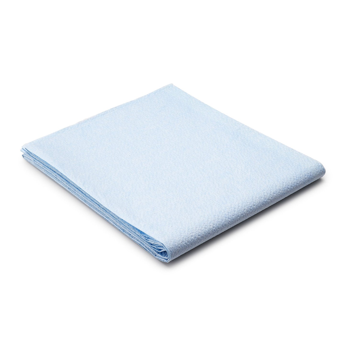 Tidi® Everyday Stretcher Sheet Flat 40 X 90 Inch Blue Tissue / Poly Disposable (529260_CS)