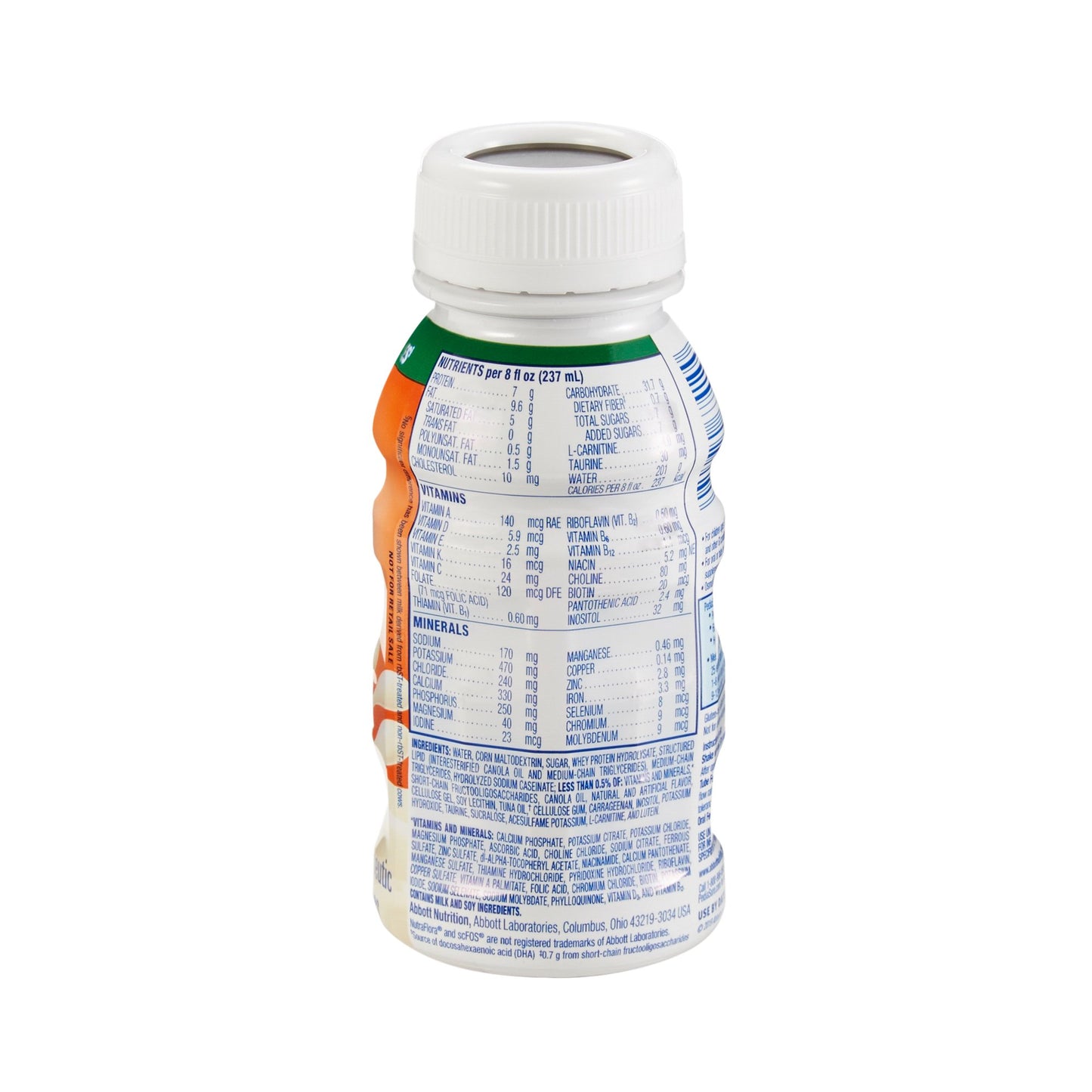 PediaSure® Peptide 1.0 Cal Pediatric Oral Supplement Vanilla Flavor 8 oz. Bottle Liquid Peptide Malabsorption / Maldigestion (1143667_CS)