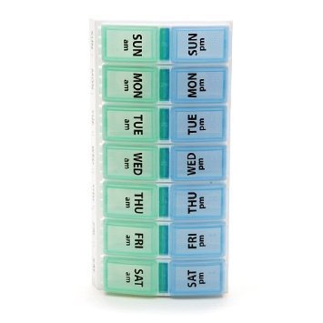 Apothecary Products Pill Organizer 7 Day 2 Dose (977369_EA)
