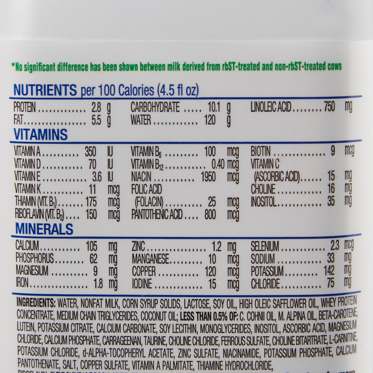 Similac® NeoSure® Infant Formula Unflavored 32 oz. Bottle Liquid Iron Premature (558362_EA)