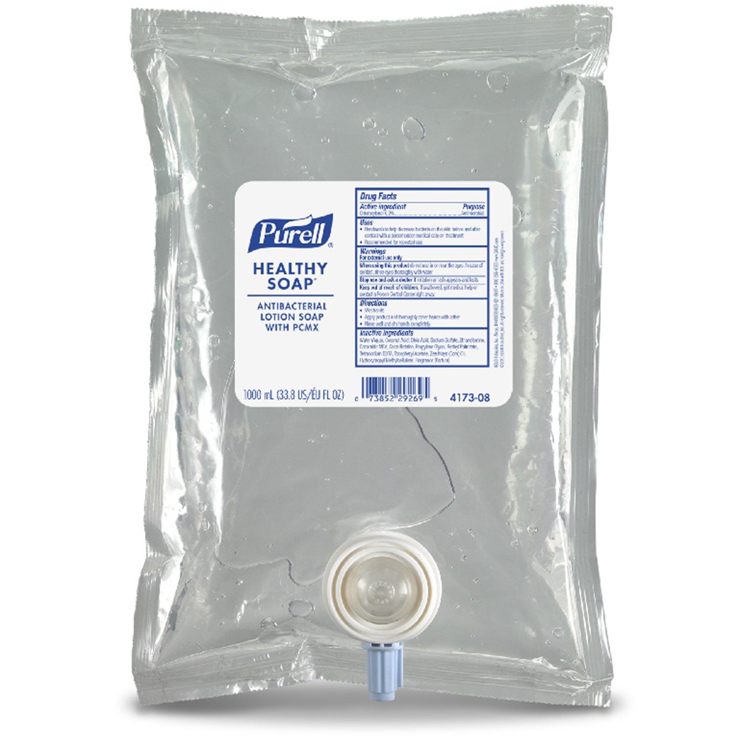 Purell CS2 Antibacterial Soap Lotion 1,000 mL Dispenser Refill Bag Scented (1190020_CS)