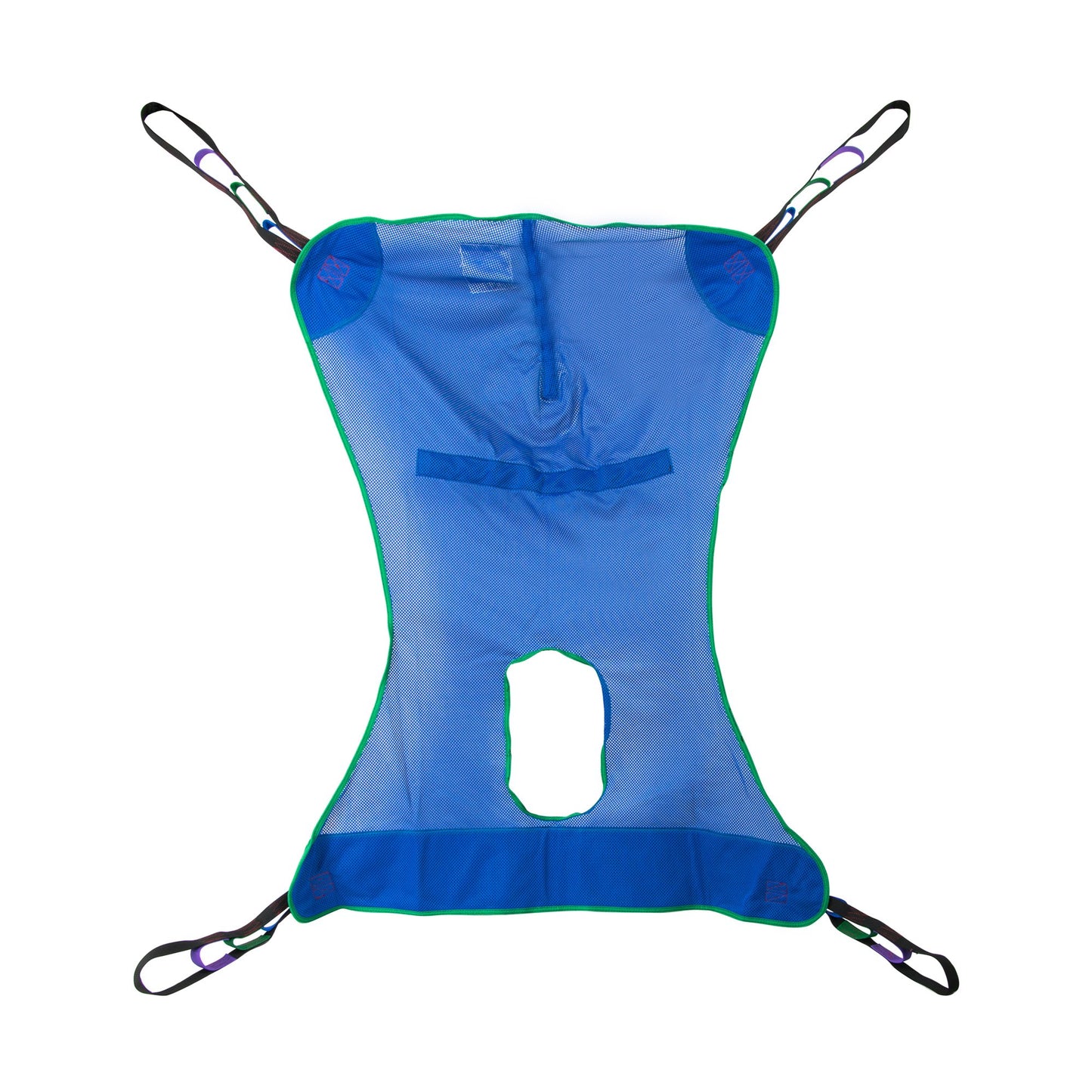 McKesson Full Body Commode Sling 4 or 6 Point Cradle Without Head Support Large 600 lbs. Weight Capacity (1065249_EA)