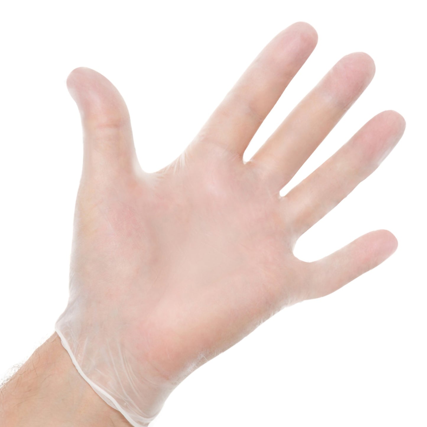 Halyard™ Exam Glove Large NonSterile Vinyl Standard Cuff Length Smooth White Not Rated (447639_BX)