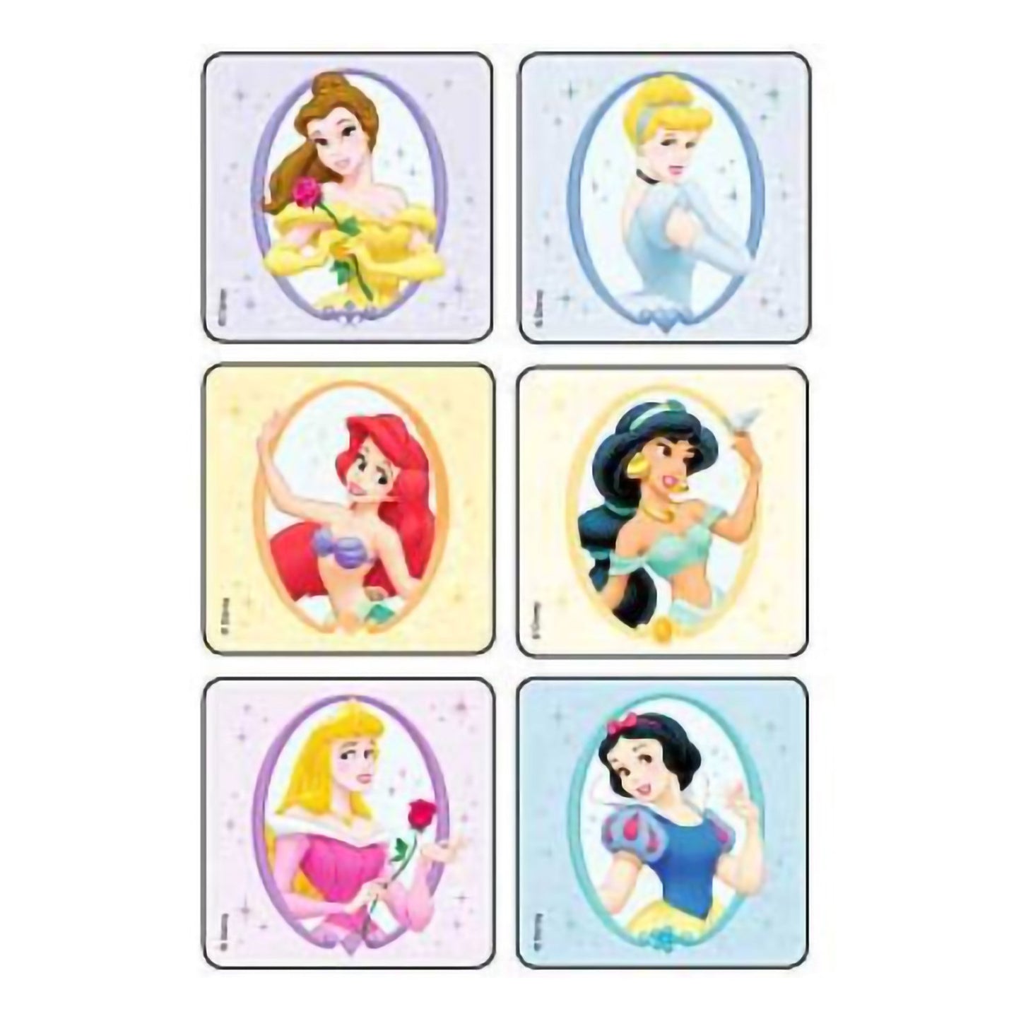 Disney® 90 per Unit Disney Princesses Sticker 2-1/2 Inch (642127_RL)