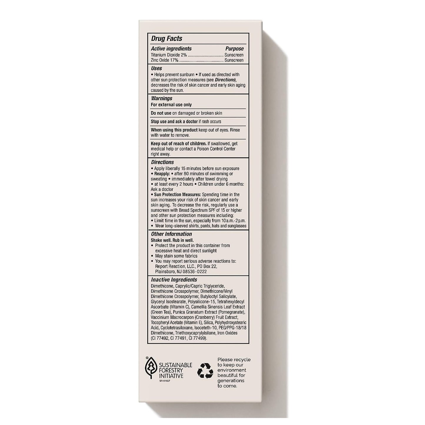 MDSolarsciences™ Mineral Crème Sunscreen SPF 50 Cream 3.4 oz. Tube (1230955_EA)