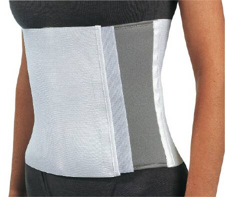 ProCare® Abdominal Binder One Size Fits Most Hook and Loop Closure 28 to 50 Inch Waist Circumference 10 Inch Height Adult (380041_EA)