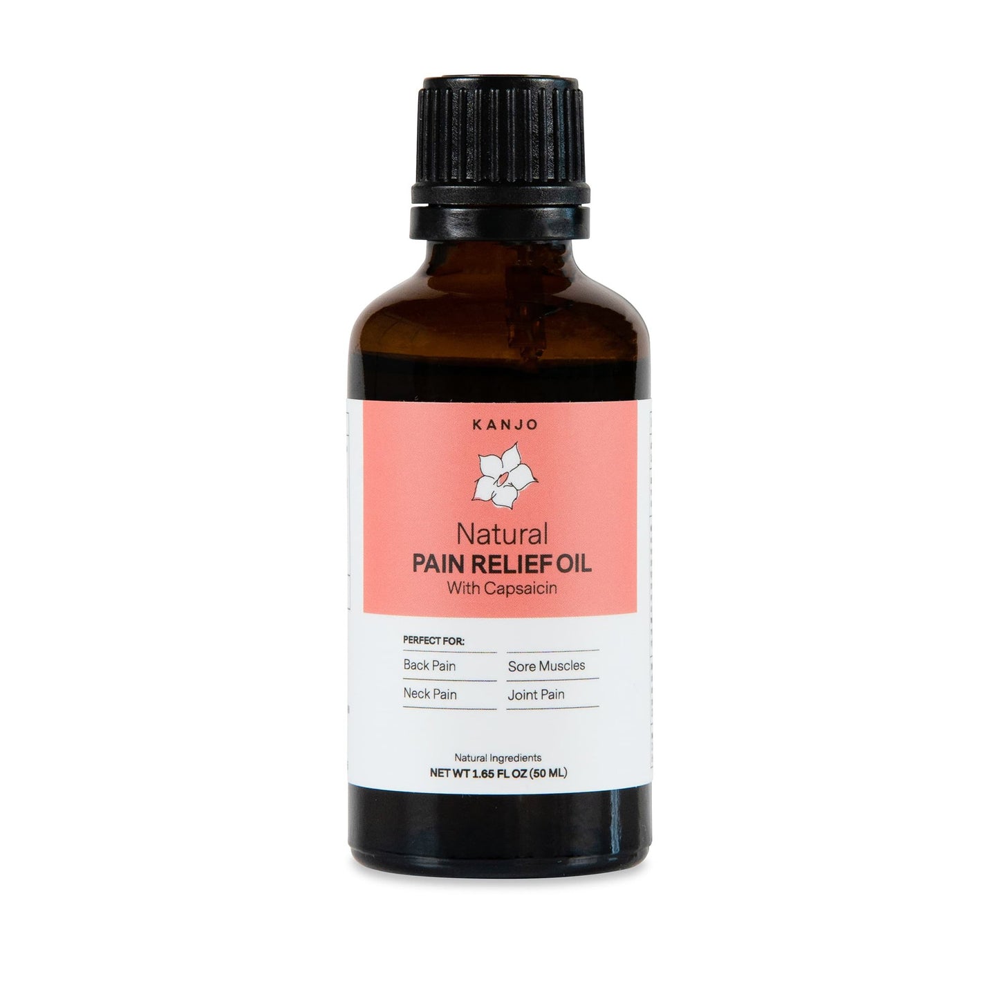 Kanjo Topical Pain Relief 0.15% Strength Capsaicin Topical Oil 1.65 oz. (1236440_EA)
