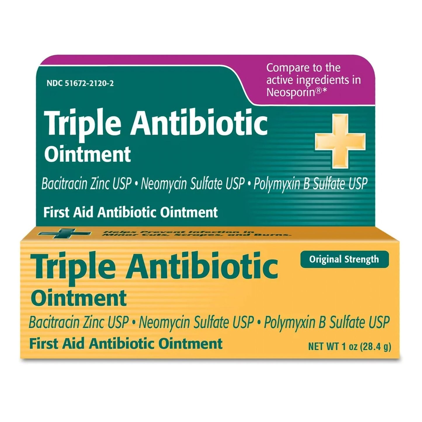 Taro First Aid Antibiotic Bacitracin / Neomycin / Polymyxin B Ointment 1 oz. Tube (1053915_EA)