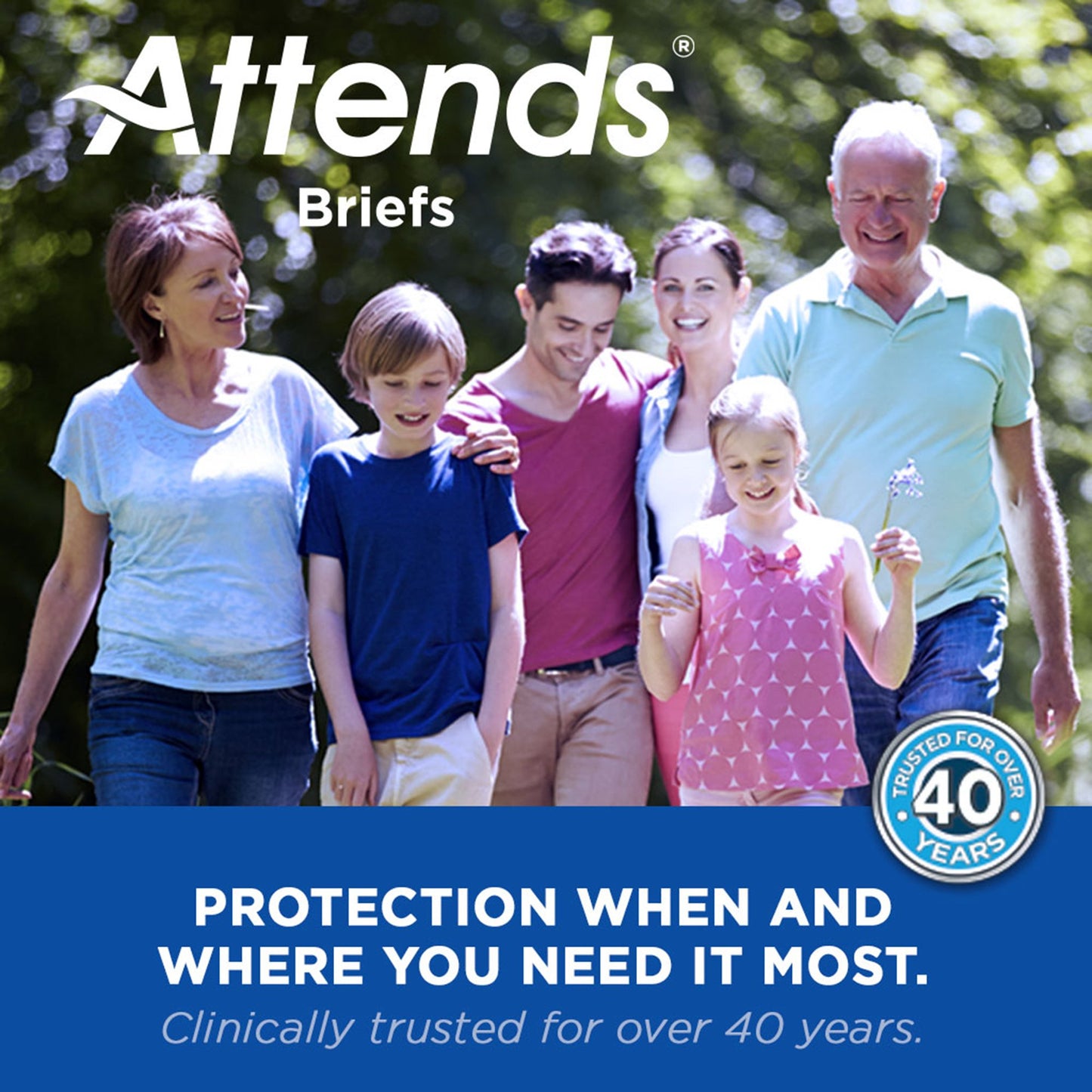 Attends® Unisex Youth Incontinence Brief Small Disposable Heavy Absorbency (959837_CS)