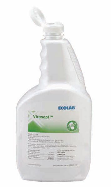 Virasept™ Surface Disinfectant Cleaner Peroxide Based Manual Squeeze Liquid 32 oz. Bottle Pungent Scent NonSterile (811894_EA)