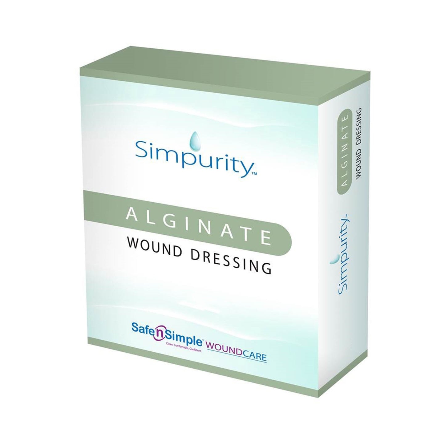 Simpurity™ Alginate Dressing 2 X 2 Inch Square (938550_BX)