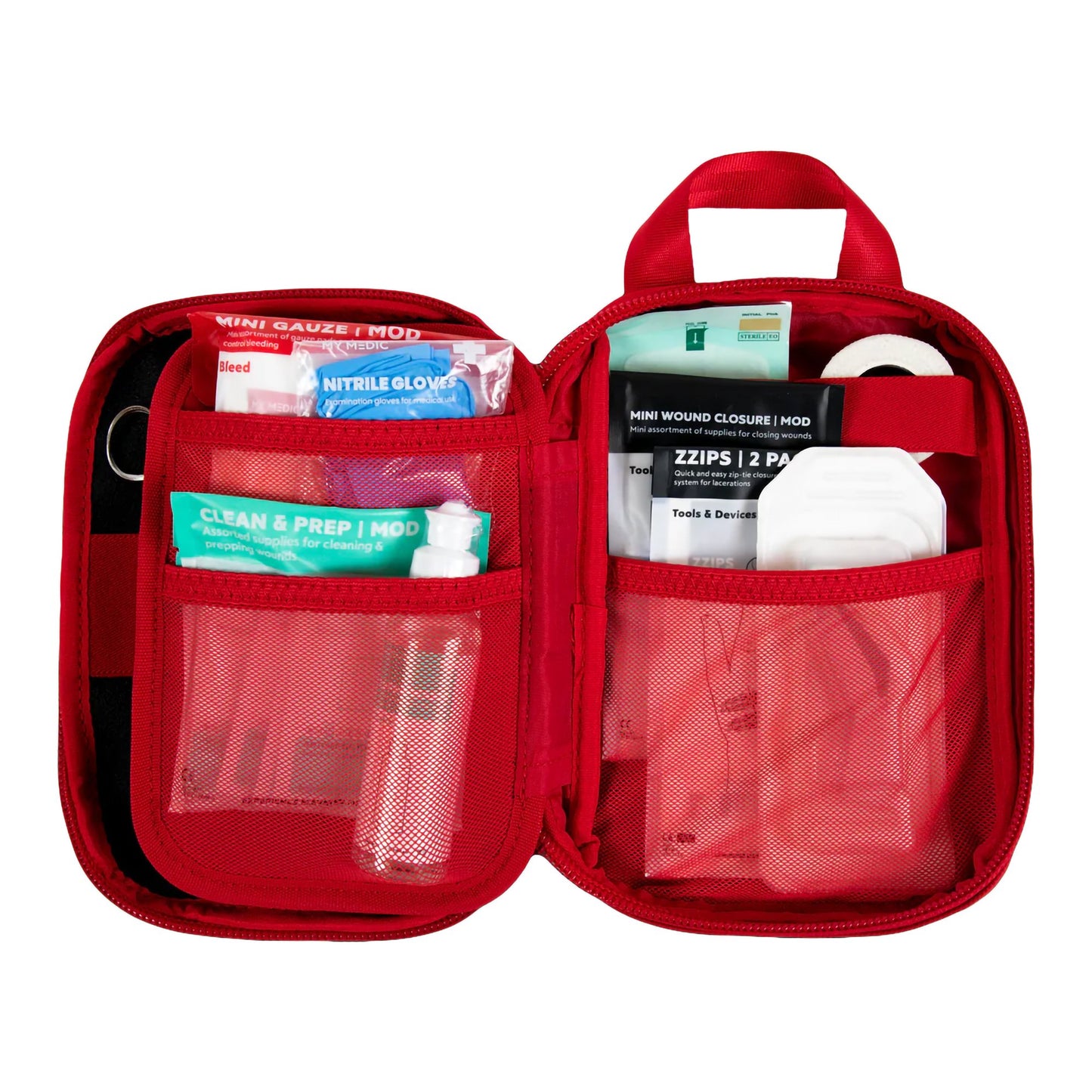 My Medic™ Wound Closure Kit First Aid Kit Red Soft Bag (1234455_EA)