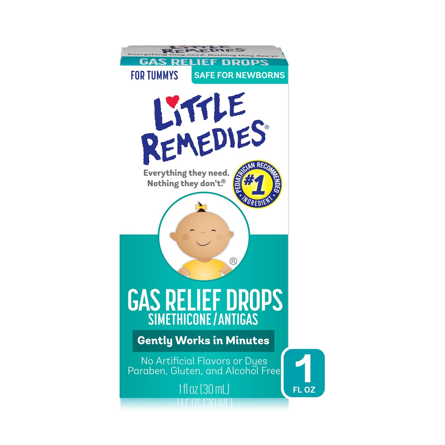 Little Remedies® Gas Relief 40 mg / 0.6 mL Strength Oral Drops 1 oz. (982801_EA)