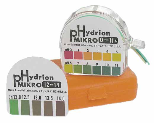 Hydrion® Mikro pH Paper in Dispenser 0 to 14.0 (1137828_EA)