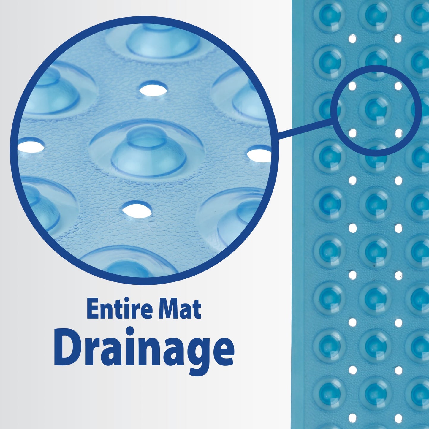 Theracare™ Non-Slip Bath Mat Vinyl 15 X 27 Inch (1257842_EA)