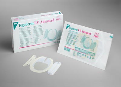 3M™ Tegaderm™ I.V. Dressing Film 3-1/2 X 4-1/2 Inch Sterile (764488_EA)