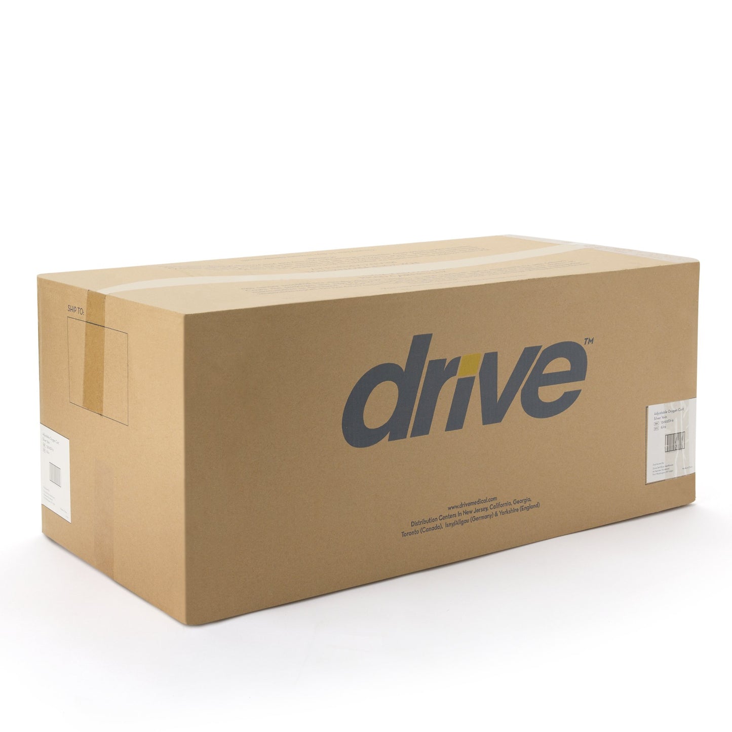 Drive™ Oxygen Cylinder Cart Size D / E (707665_EA)