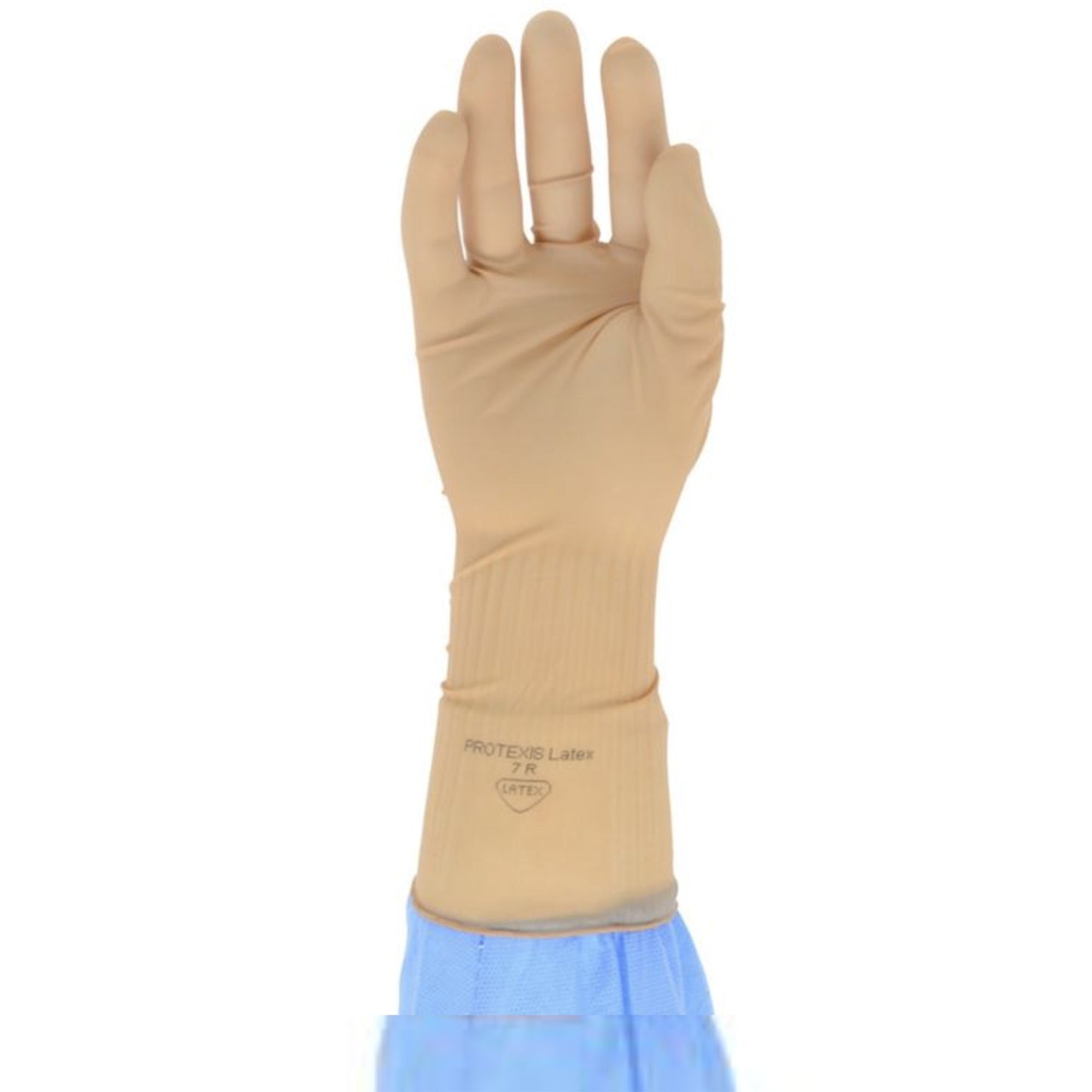 Protexis™ Latex Surgical Glove Size 7 Sterile Latex Standard Cuff Length Smooth Light Brown Not Chemo Approved (807700_BX)