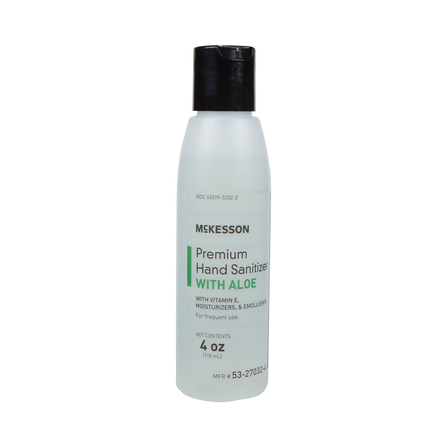 McKesson Premium Hand Sanitizer with Aloe 4 oz. Ethyl Alcohol Gel Bottle (937913_CS)