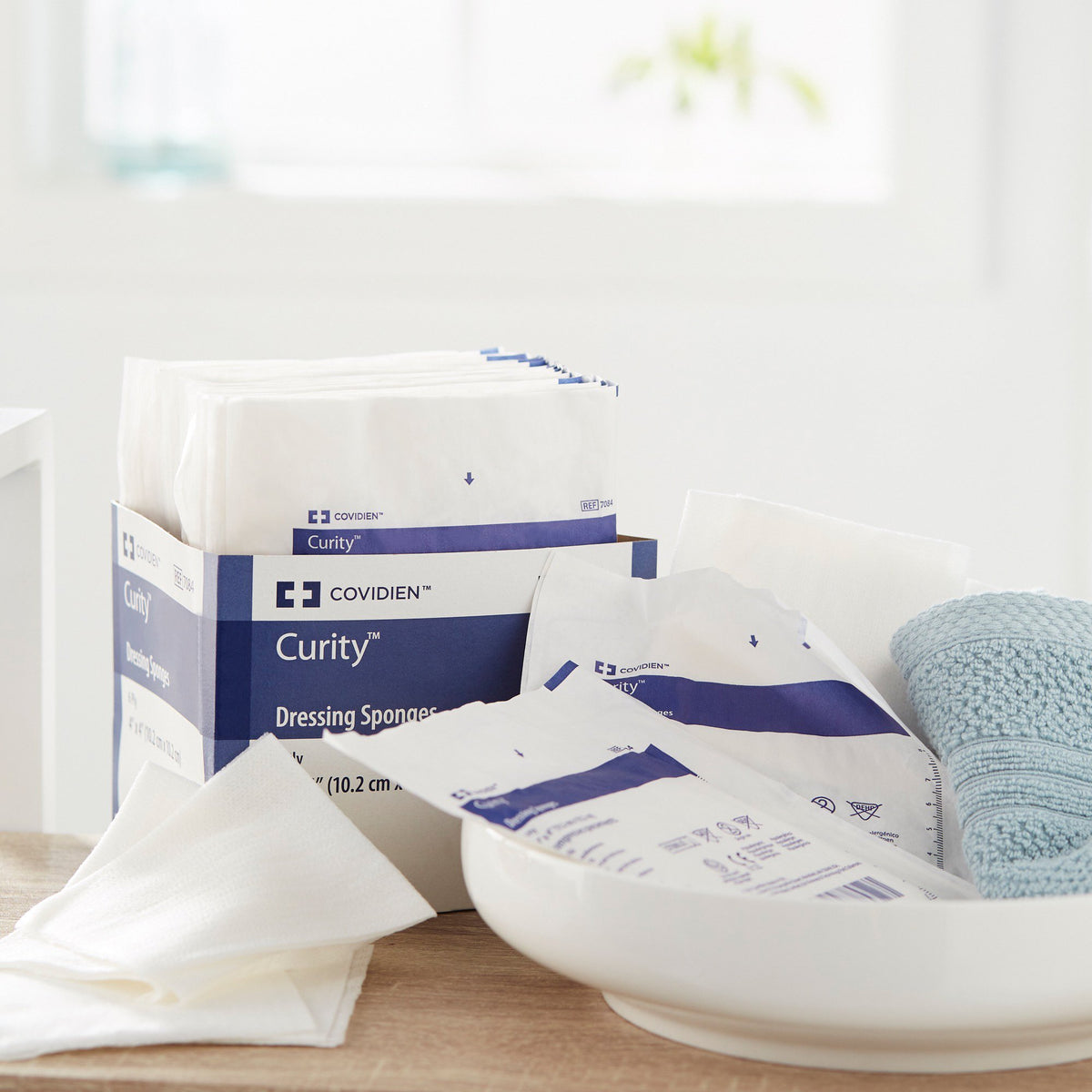 Curity™ Nonwoven Sponge 4 X 4 Inch 6-Ply Sterile 2 per Pack (319263_PK)