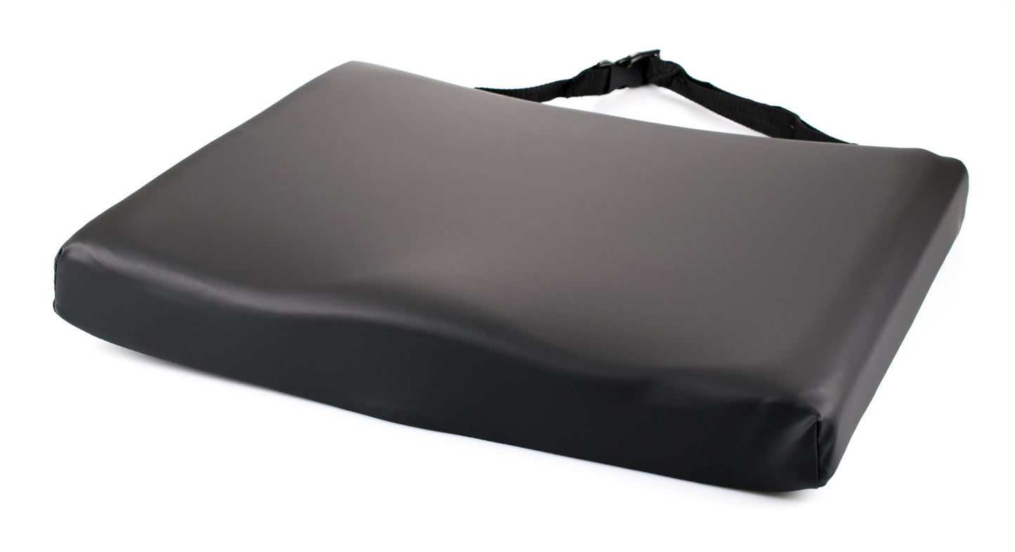 McKesson Contoured Seat Cushion 20 W X 16 L X 3 D Inch Molded Foam (1065556_EA)