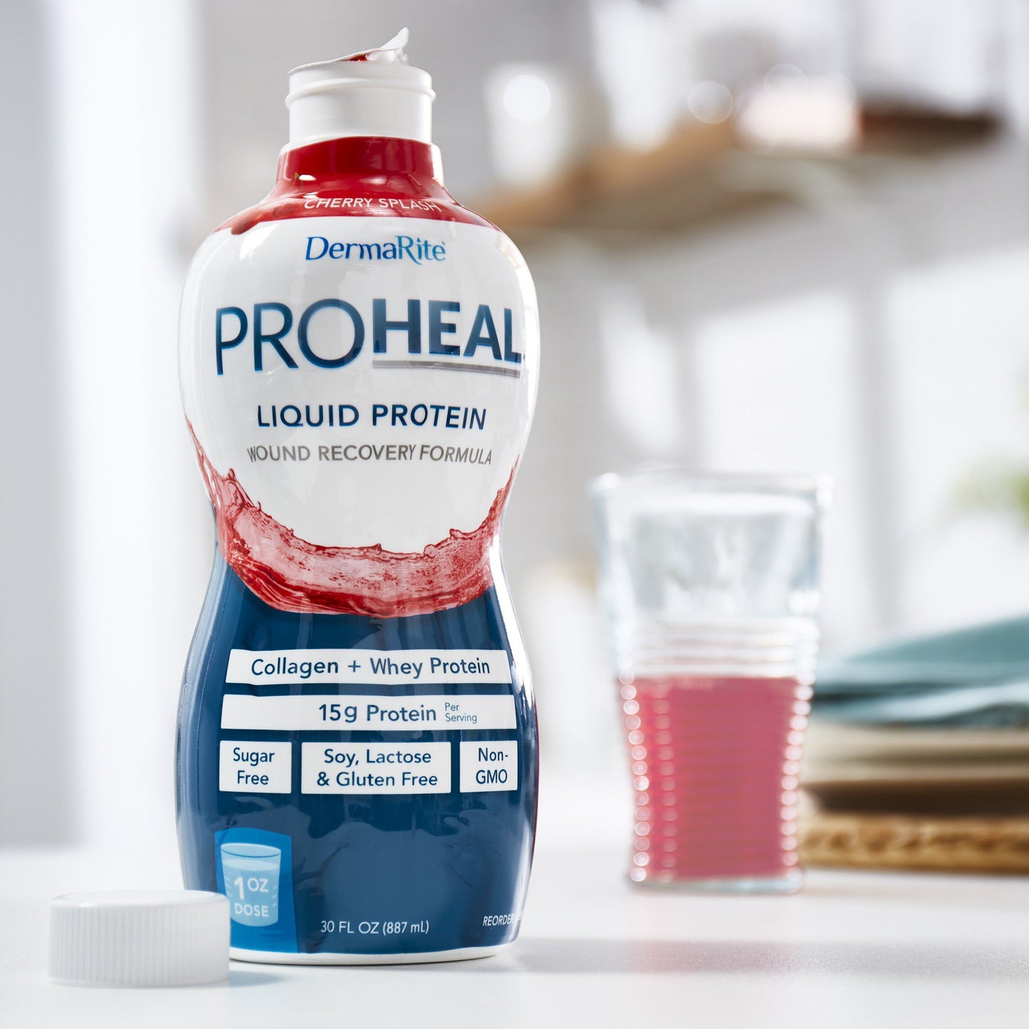ProHeal™ Oral Supplement Cherry Splash Flavor Liquid 30 oz. Bottle (956934_CS)