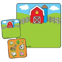 Make-A-Sticker™ 90 per Unit Barnyard Make - A - Sticker , Assorted Sticker 2-1/2 Inch (1030489_RL)