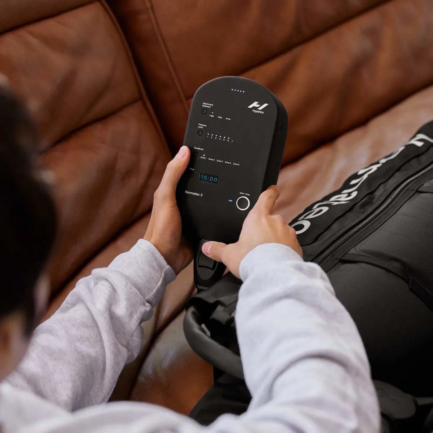 Hyperice Normatec 3 Compression Massage Garment & Control Unit Control Unit: 4 X 4-1/2 X 8-1/2 Inch / Leg Sleeve: 5 Foot 4 Inch to 6 Foot 3 Inch (1235926_EA)