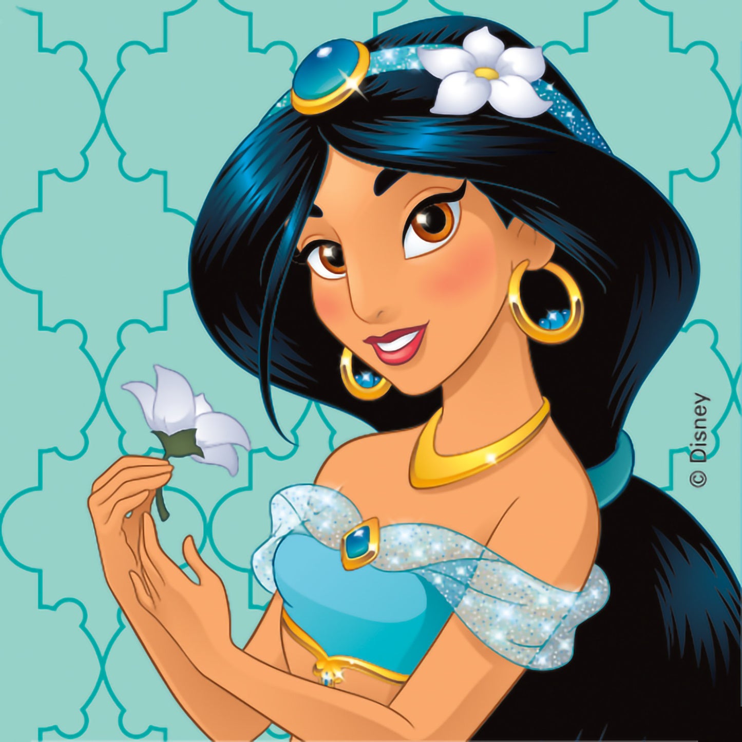 Value Stickers™ 100 per Roll Disney Princesses Value Sticker 1-5/8 Inch (726992_RL)