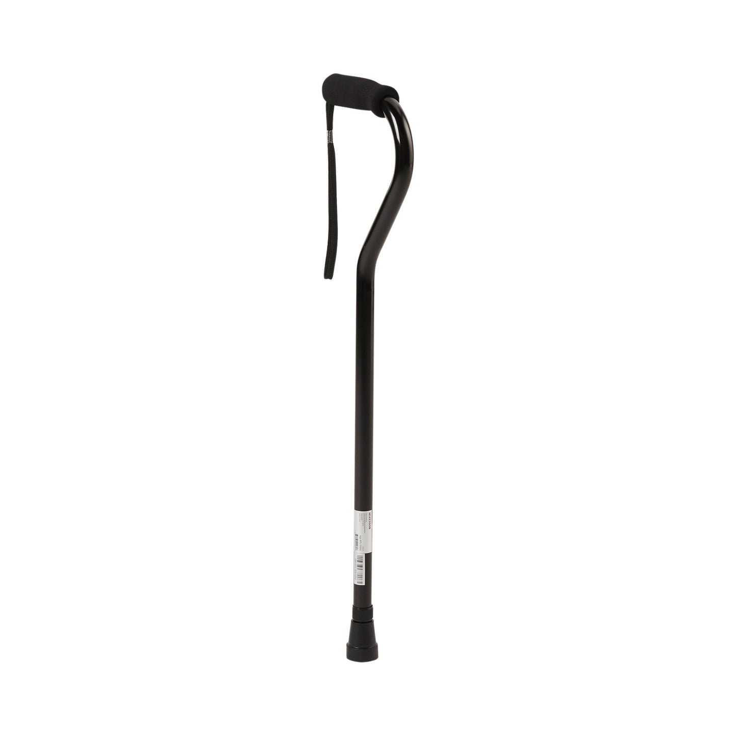 McKesson Offset Cane Aluminum 30 to 39 Inch Height Black (1065214_CS)