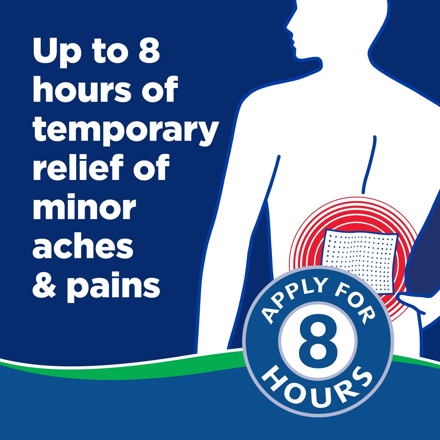 Salonpas® Hot Topical Pain Relief Capsaicin Patch 3 per Box (1157126_CT)