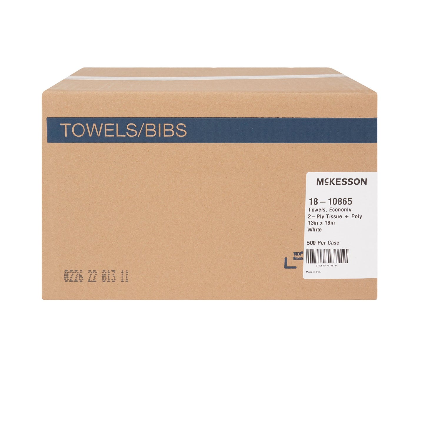 McKesson Procedure Towel 13 W X 18 L Inch White NonSterile (201067_CS)