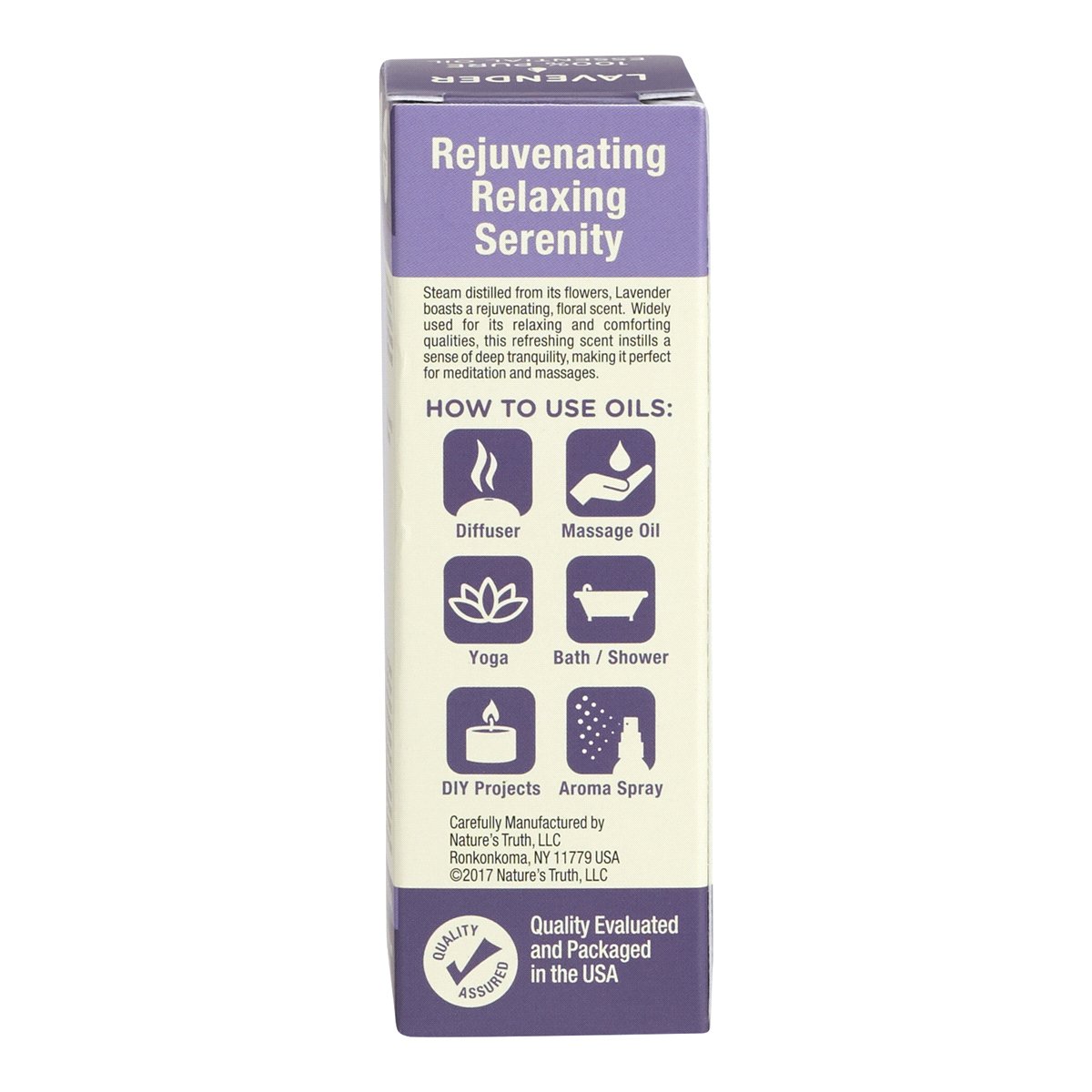 Nature's Truth® Pure Essential Oil Lavender Oil Oil 15 mL (1150096_EA)