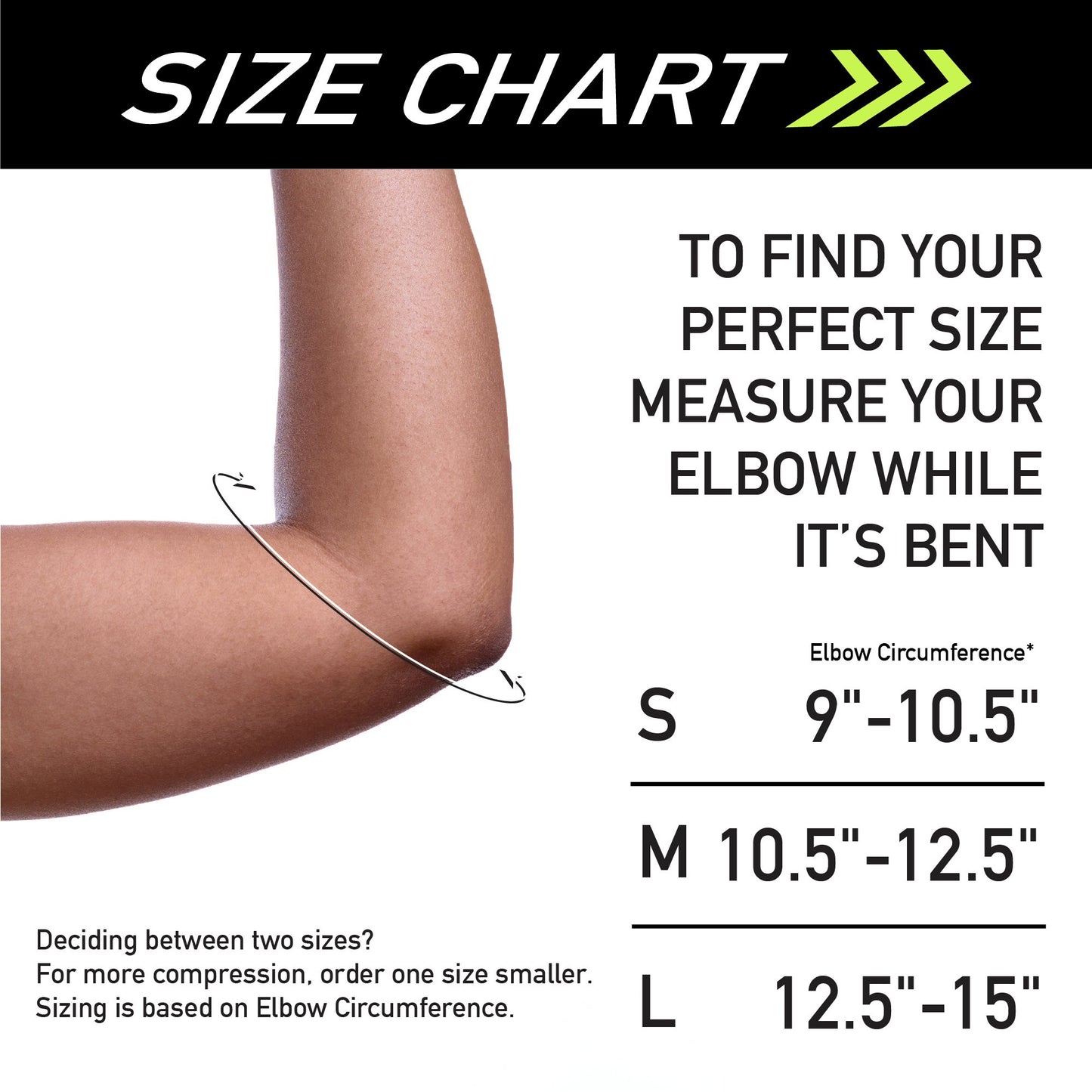 Spark Kinetic Elbow Support Large Pull-On Sleeve Left or Right Elbow 12-1/2 to 15 Inch Elbow Circumference Black (1228920_EA)