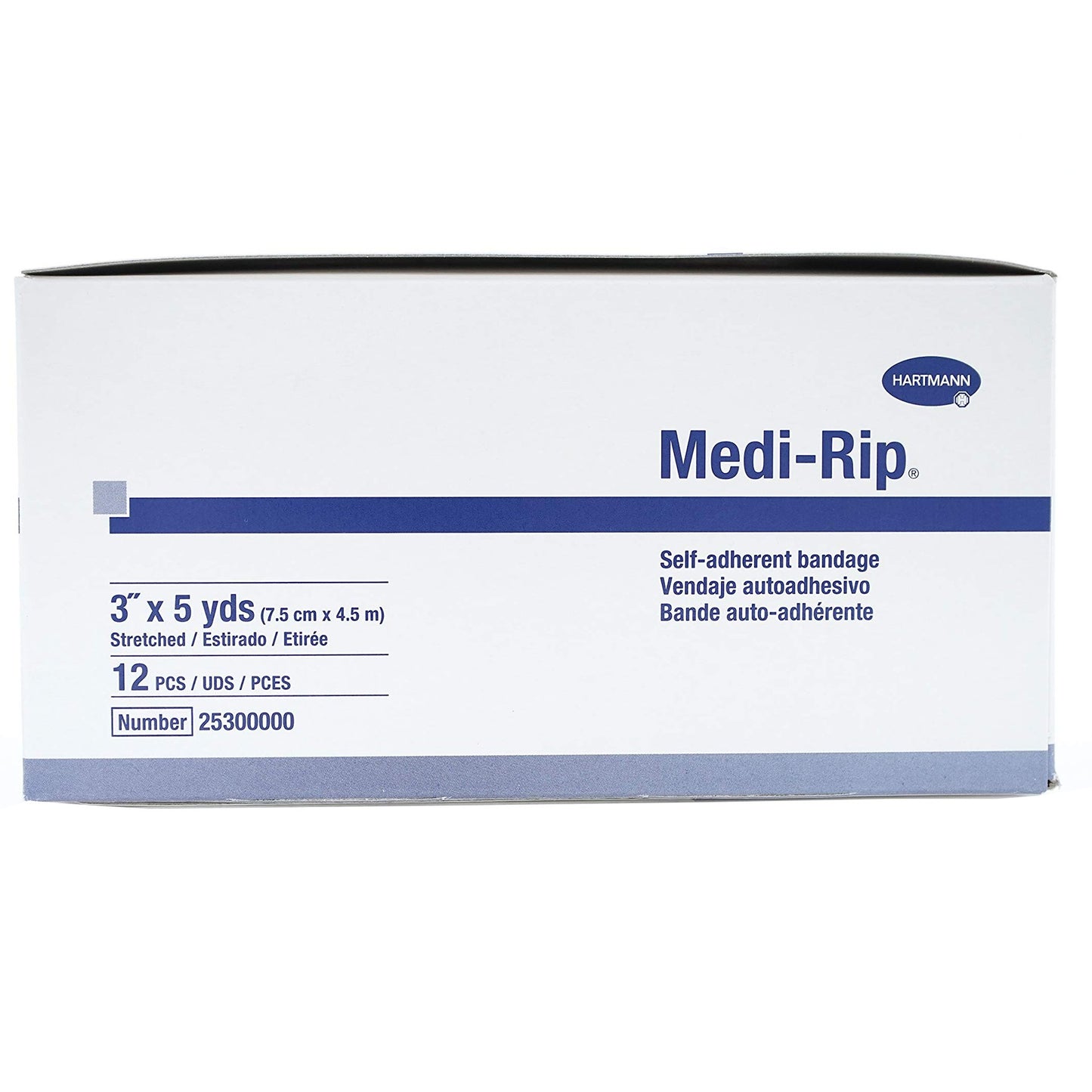 Medi-Rip® Cohesive Bandage 3 Inch X 5 Yard Self-Adherent Closure Tan NonSterile Standard Compression (443867_BX)