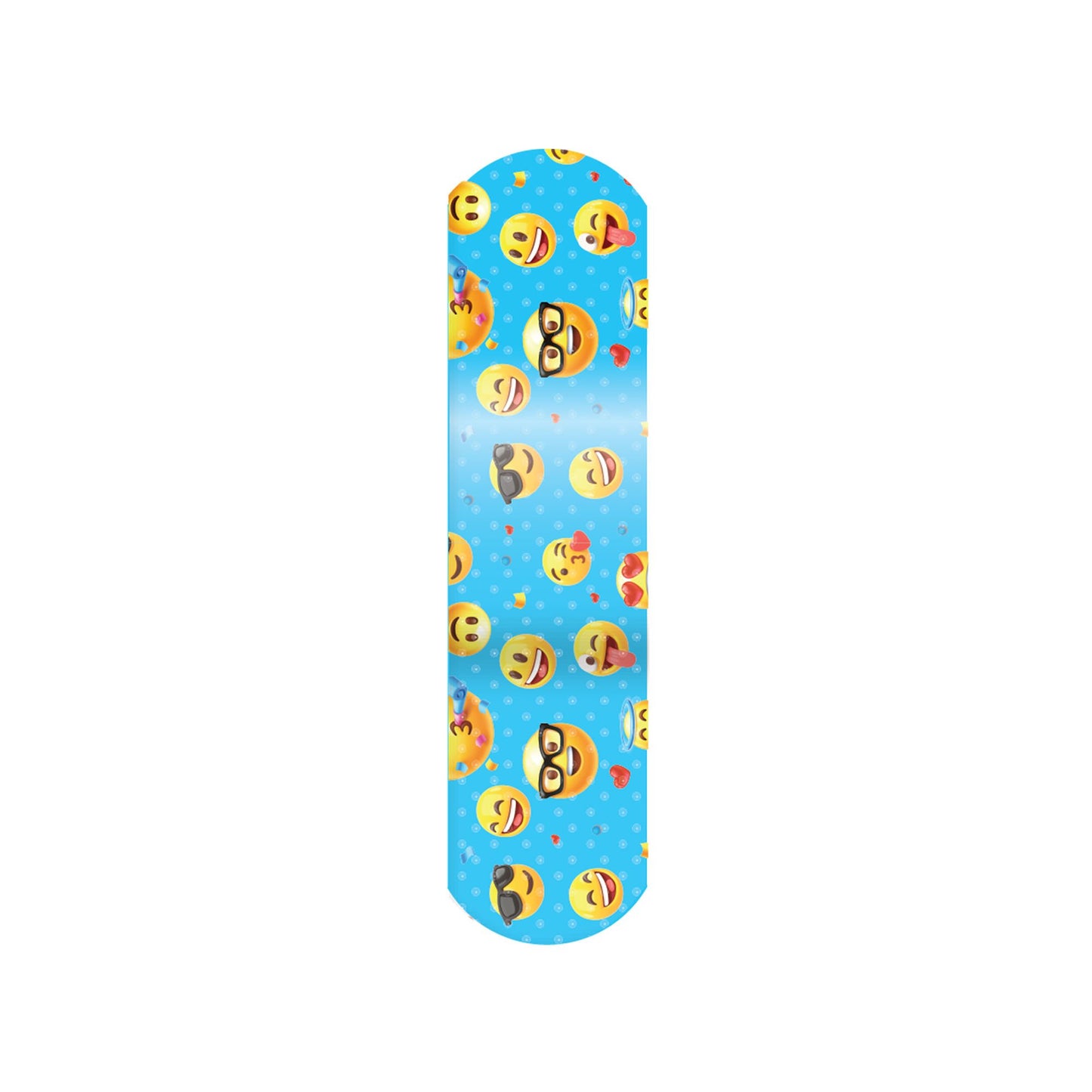Designer Series with Stat Strip® Technology Adhesive Strip 3/4 X 3 Inch Plastic Rectangle Kid Design (Emoji Fun) Sterile (1052945_CS)