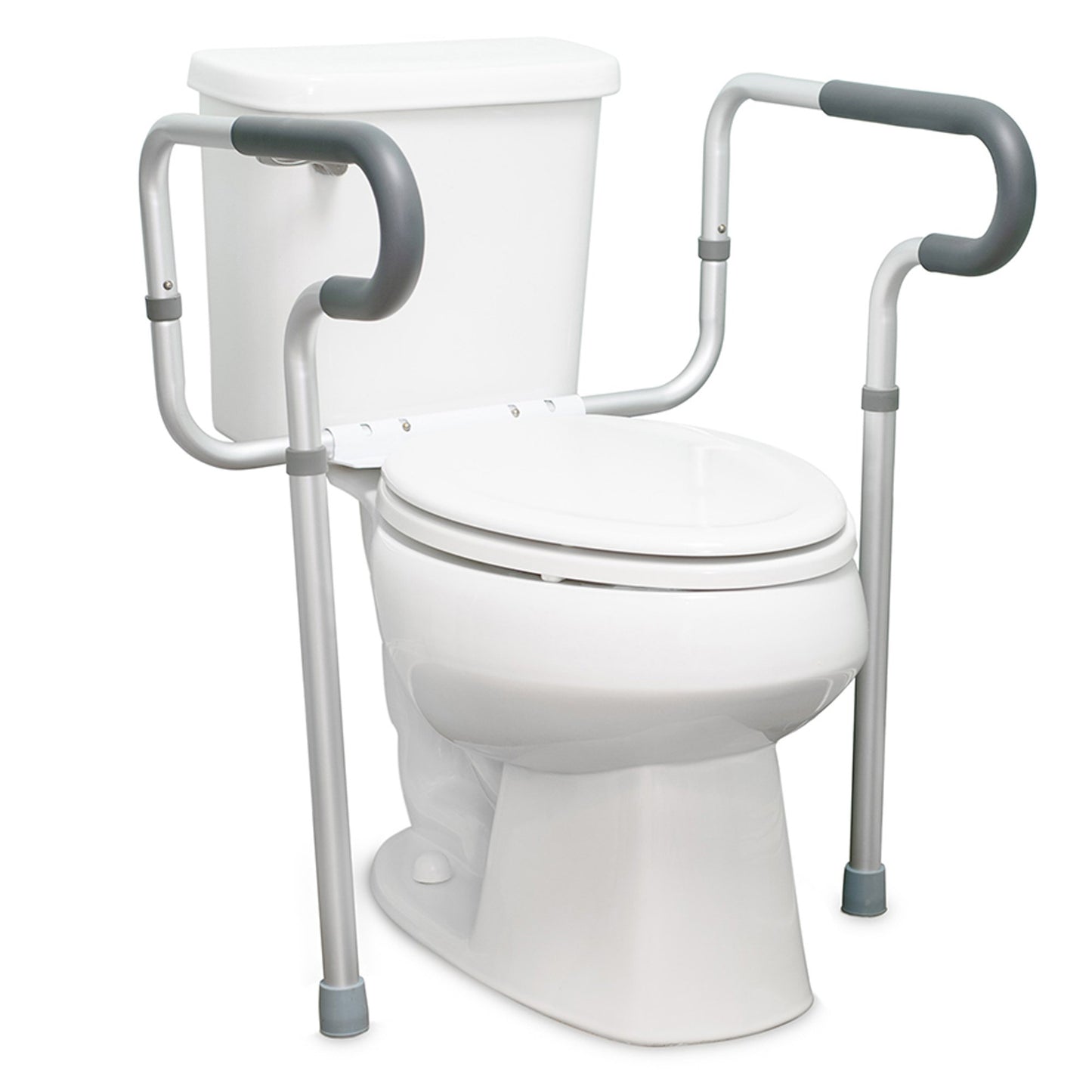 McKesson Toilet Safety Rail Gray Aluminum (1103368_CS)
