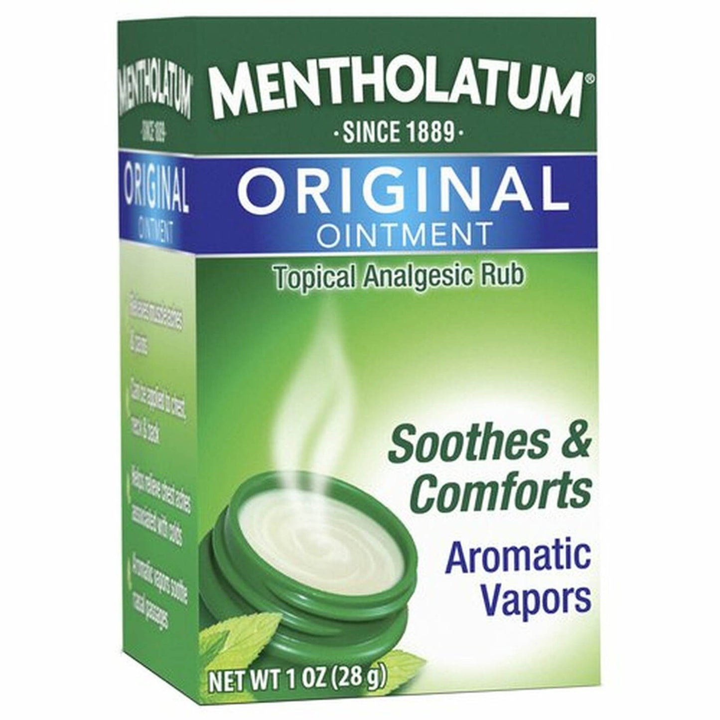 Mentholatum® Topical Pain Relief 9% - 1.3% Strength Camphor / Menthol Ointment 1 oz. (798029_EA)