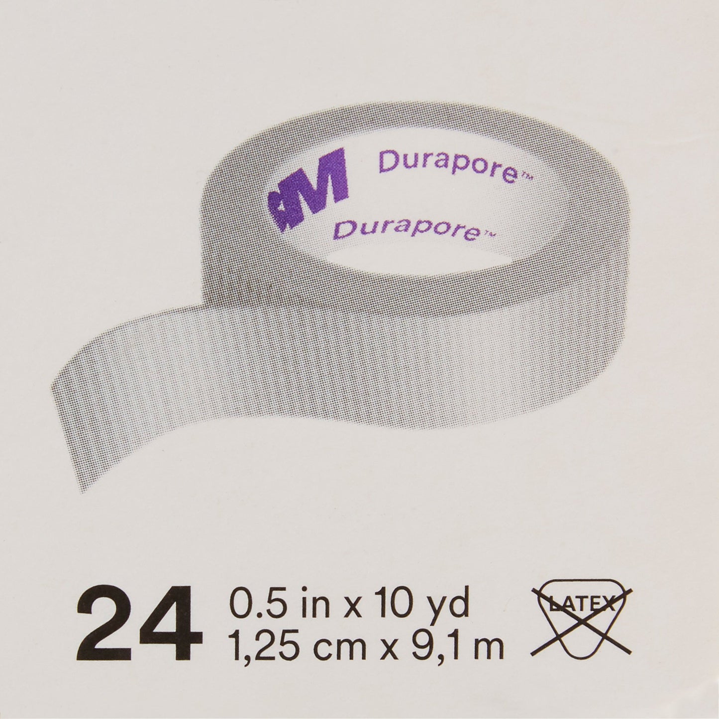 3M™ Durapore™ Medical Tape White 1/2 Inch X 10 Yard Silk-Like Cloth NonSterile (5774_BX)