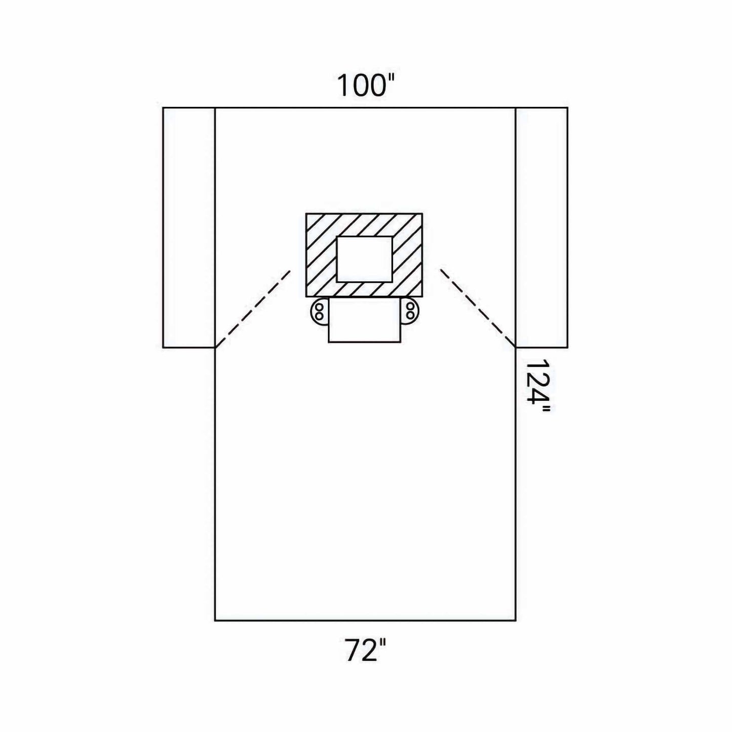 O&M Halyard Inc Surgical Drape Chest Drape 100 W X 72 W X 124 L Inch Sterile (298156_CS)